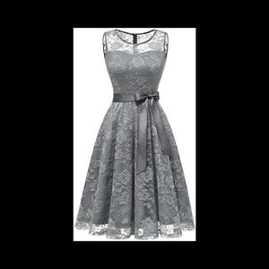 Floral Lace Dress Short Bridesmaid Dress